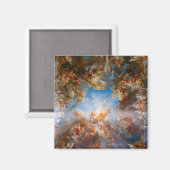 Apotheose des Herkules im Schloss Versailles Magnet (Vorderseite/Rückseite)