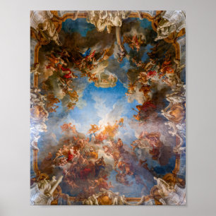 Apotheose des Herkules im Schloss Versailles Poster