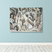 Apotheose des Kaisers Antoninus Leinwanddruck (Insitu (Holzboden))