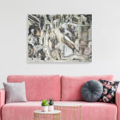 Apotheose des Kaisers Antoninus Leinwanddruck (Insitu (Wohnzimmer))