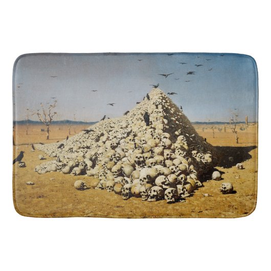 Apotheose des Krieges (Tod und Zerstörung) (Schäde Badematte (Vorderseite)