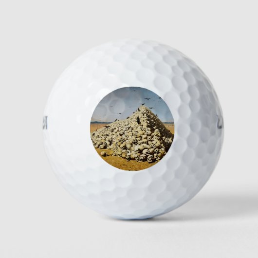 Apotheose des Krieges (Tod und Zerstörung) (Schäde Golfball (Vorderseite)