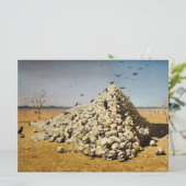 Apotheose des Krieges (Tod und Zerstörung) (Schäde Karte (Stehend Vorderseite)