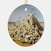 Apotheose des Krieges (Tod und Zerstörung) (Schäde Keramik Ornament (Links)