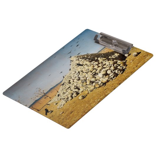 Apotheose des Krieges (Tod und Zerstörung) (Schäde Klemmbrett (Schrägansicht)