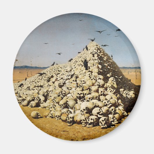 Apotheose des Krieges (Tod und Zerstörung) (Schäde Magnet (Vorne)