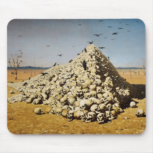 Apotheose des Krieges (Tod und Zerstörung) (Schäde Mousepad (Vorne)