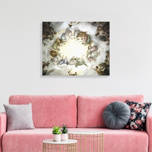 Apotheose in Washington - Zentrum Leinwanddruck (Insitu (Wohnzimmer))