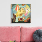Apotheose Napoleons I 1853 Leinwanddruck (Insitu (Wohnzimmer))