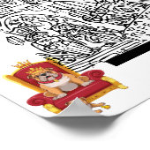 Apotheose oder Dante Poster (Ecke)