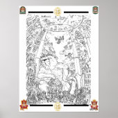 Apotheose oder Dante Poster (Vorne)