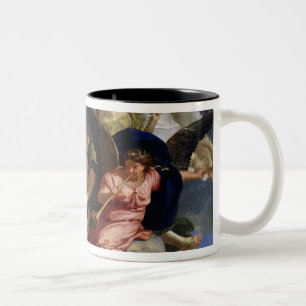 Apotheose von König Louis XIV von Frankreich Zweifarbige Tasse