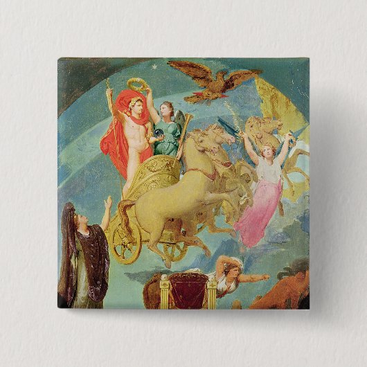 Apotheose von Napoleon I 1853 Button (Vorderseite)
