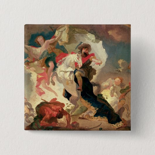 Apotheose von St James das größere Button (Vorderseite)