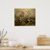 Apotheose von Voltaire, 1778 Poster (Küche)