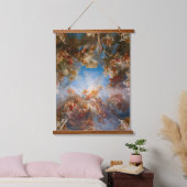 Apotheosis of Hercules in Chateau de Versailles Wandteppich Mit Holzrahmen (Schlafzimmer)