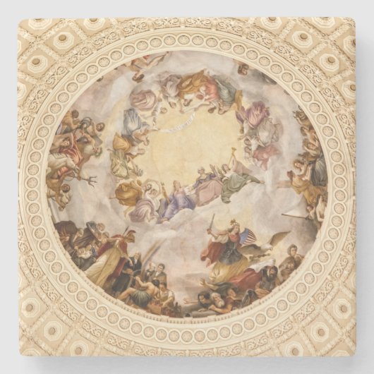 Apotheosis of Washington Steinuntersetzer (Vorderseite)