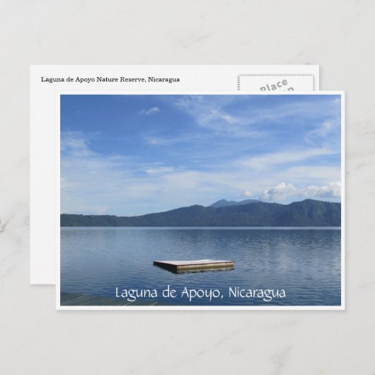 Apourblau Postkarte (Vorne/Hinten)