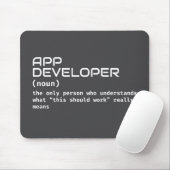 App Developer Definition Mouse Pad Mousepad (Mit Mouse)
