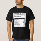 App Developer Funny neutritunal Geschenk T-Shirt (Vorderseite)