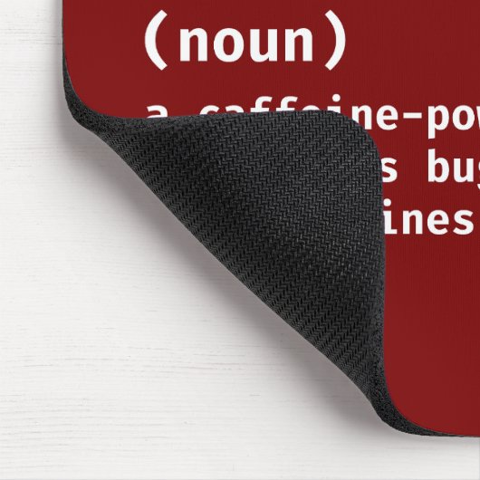 App Developer Job Definitions-Geschenk Mousepad (Ecke)