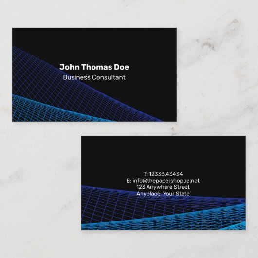 App Developer Web Visitenkarte (Vorne/Hinten)