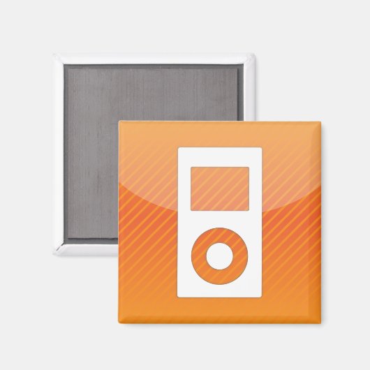 App Magnet - iPod (Vorderseite/Rückseite)