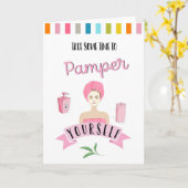 App-Verwöhnkarte für Freund 30. Karte (Gelbe Blume)