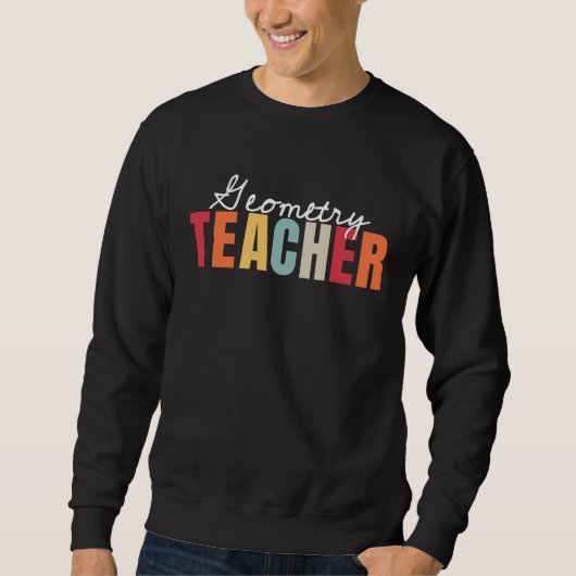 App zum ersten Schultag für Lehrer Sweatshirt (Vorderseite)