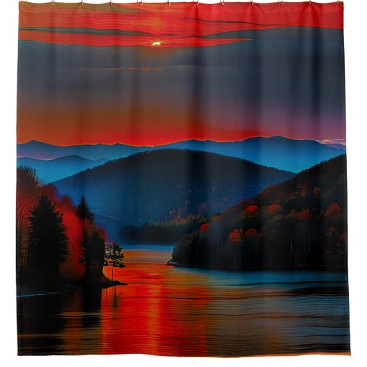 Appalachen-Berge 2003 Duschvorhang (Vorderseite)