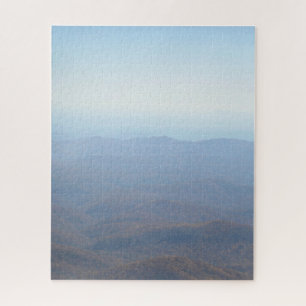 Appalachen-Blick auf das Gebirge an einem Herbstta Puzzle