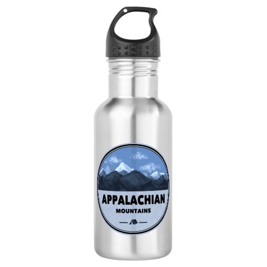 Appalachen-Camping Edelstahlflasche (Vorderseite)
