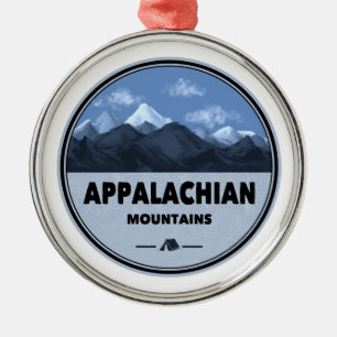 Appalachen-Camping Ornament Aus Metall