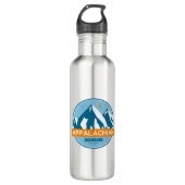 Appalachen Edelstahlflasche (Vorderseite)