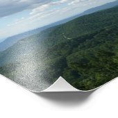 Appalachen Foto drucken (Ecke)