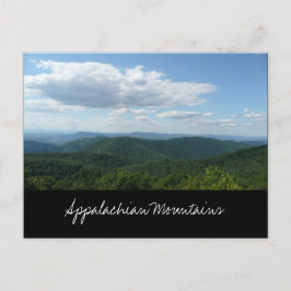 Appalachen-Gebirge Postkarte