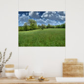 Appalachen-grüne Printwerbung Poster (Küche)