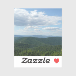Appalachen I Shenandoah Aufkleber