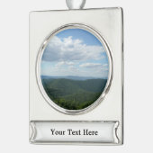 Appalachen I Shenandoah Banner-Ornament Silber (Links)