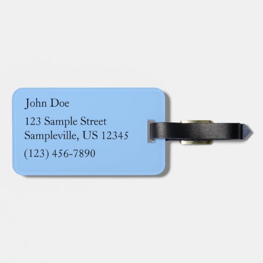 Appalachen I Shenandoah Gepäckanhänger (Rückseite horizontal)