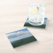 Appalachen I Shenandoah Glasuntersetzer (Schrägansicht)