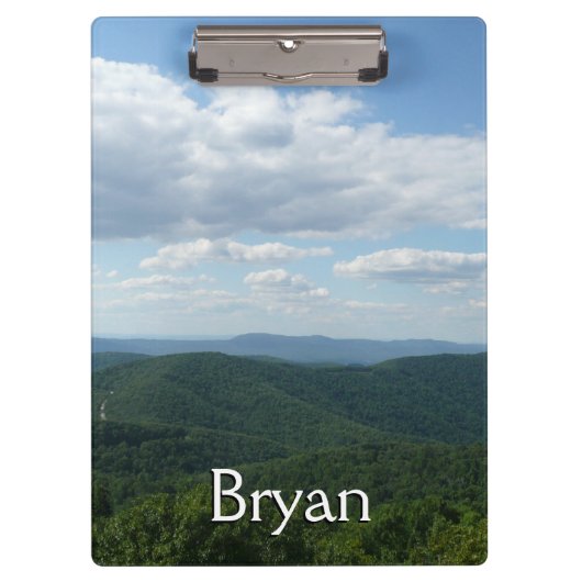 Appalachen I Shenandoah Klemmbrett (Vorderseite)