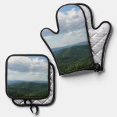Appalachen I Shenandoah Ofenhandschuh & Topflappen-Set (Vorderseite/Rückseite)