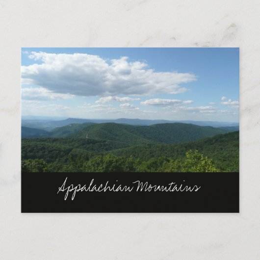 Appalachen I Shenandoah Postkarte (Vorderseite)
