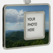 Appalachen I Shenandoah Rahmen-Ornament Silber (Rechts)