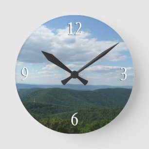 Appalachen I Shenandoah Runde Wanduhr
