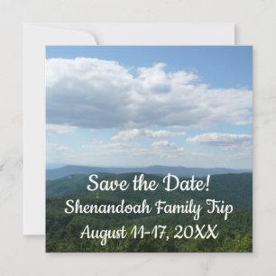 Appalachen I Shenandoah Save the Date
