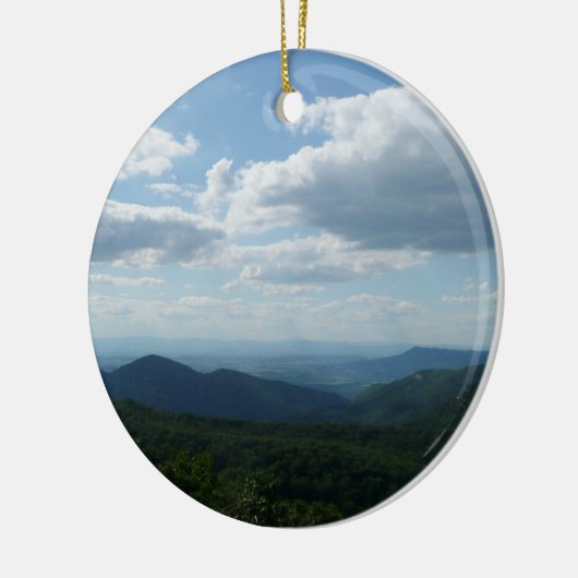 Appalachen II Shenandoah Keramik Ornament (Links)