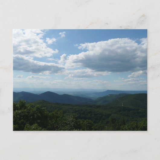 Appalachen II Shenandoah Postkarte (Vorderseite)