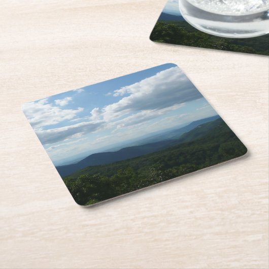 Appalachen II Shenandoah Rechteckiger Pappuntersetzer (angewinkelt)